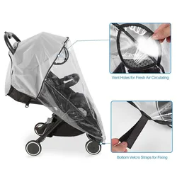 Funda de lluvia impermeable para cochecito bebé universal