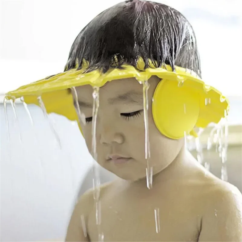 Gorro de baño bebé suave y seguro para proteger el cabello - imagen 2