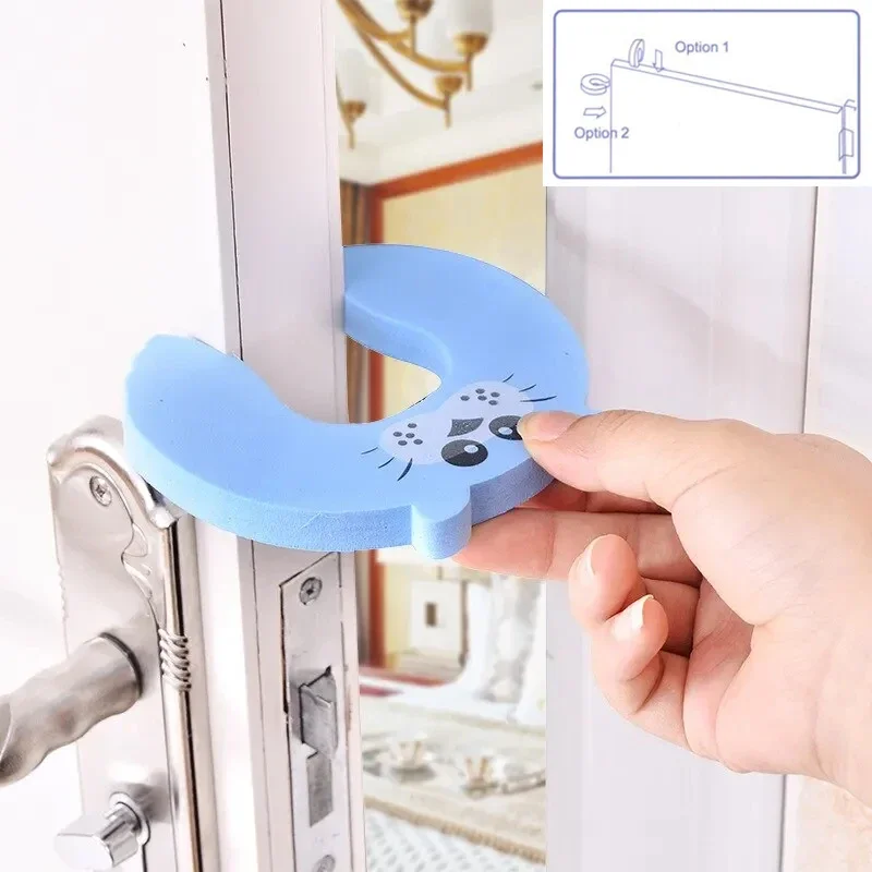 Tope de puerta seguridad para bebé – Protector antipellizco - imagen 5