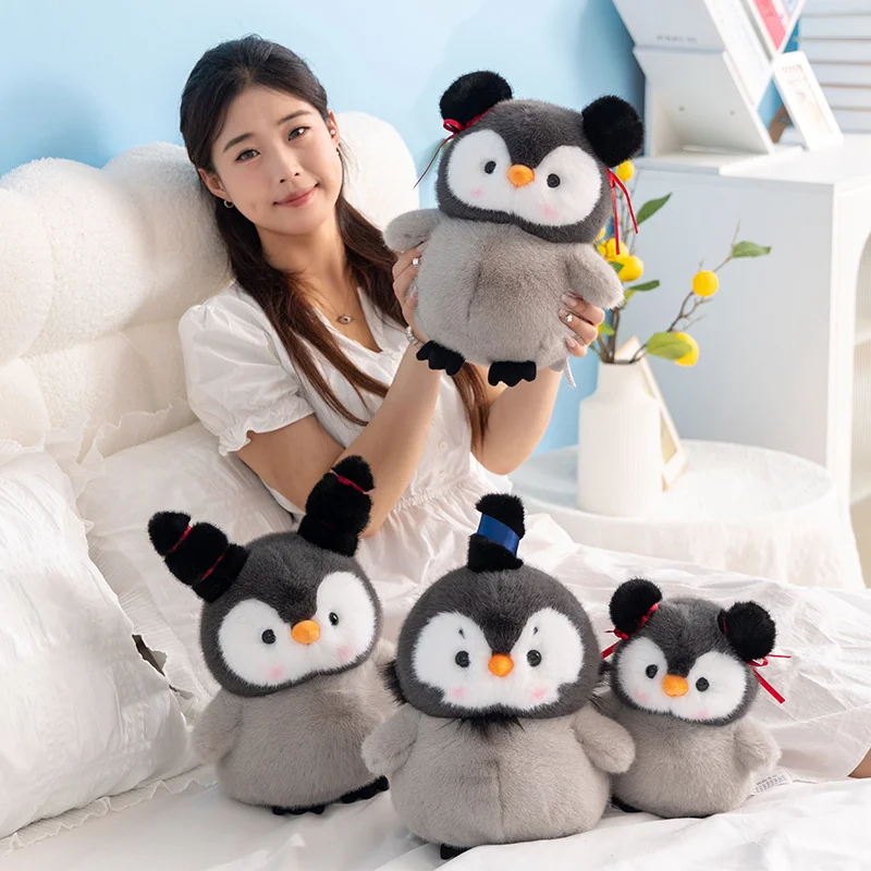 Peluche pingüino gordo suave en forma de almohada - imagen 2