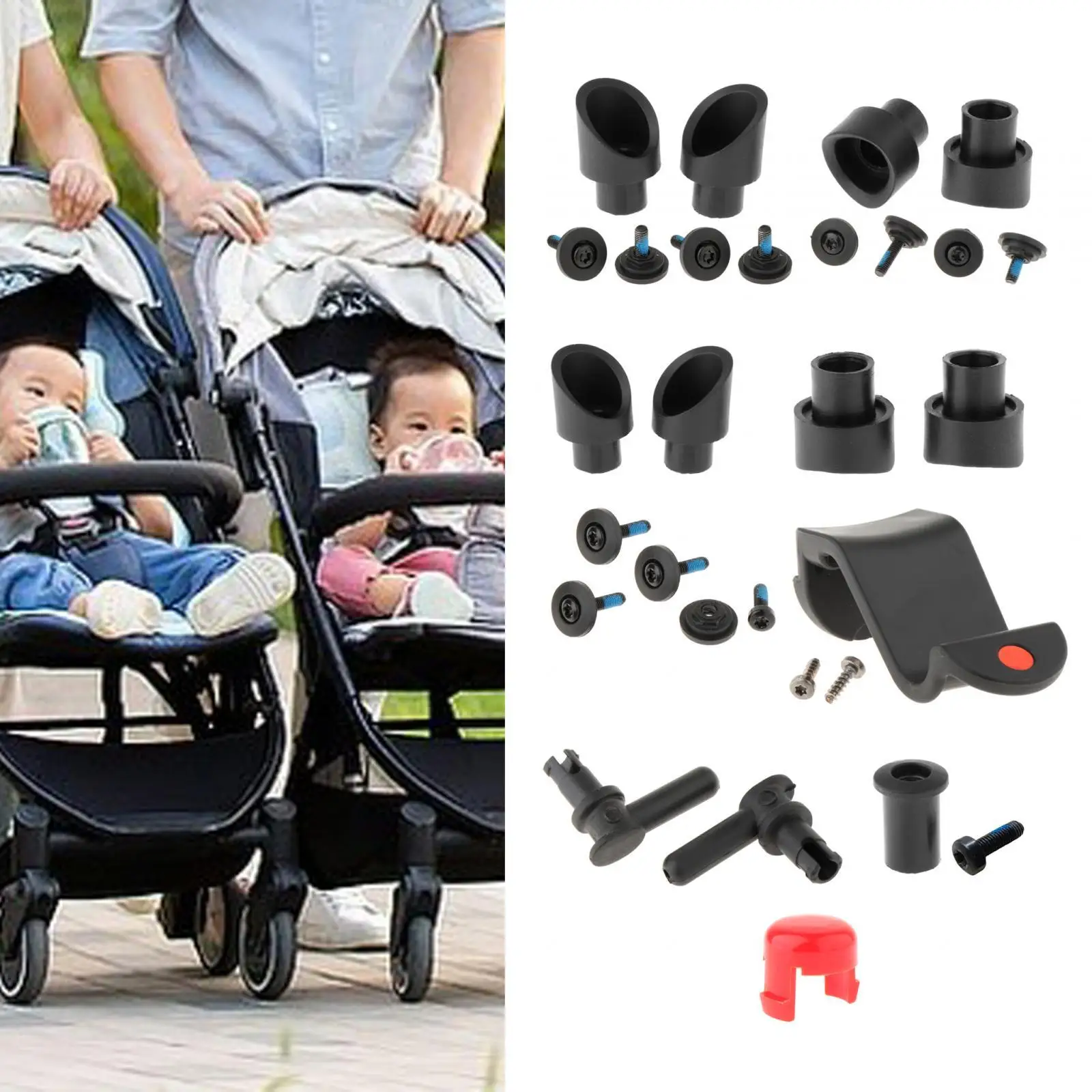Tornillos de repuesto para cochecito de bebé y pasamanos - imagen 5
