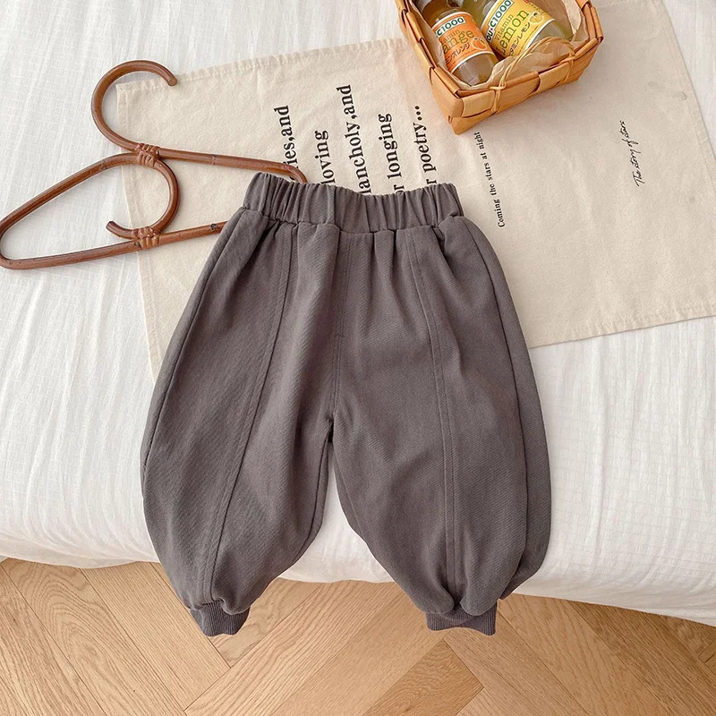 Pantalones Deportivos Unisex – Algodón Elastizado para Niños