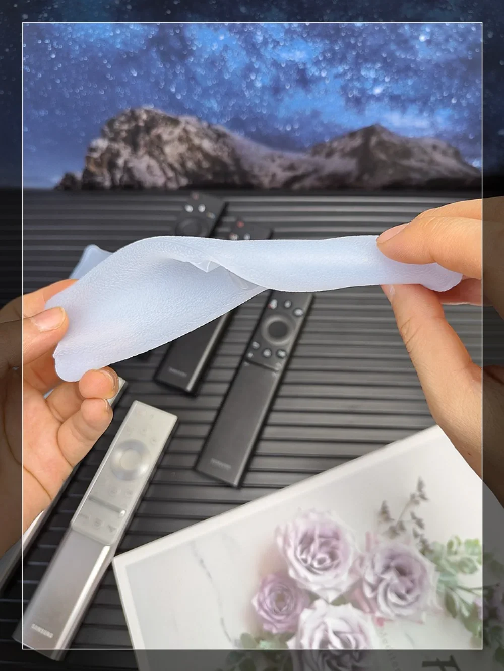 Funda de silicona para mando a distancia inteligente TV QLED Samsung - imagen 2
