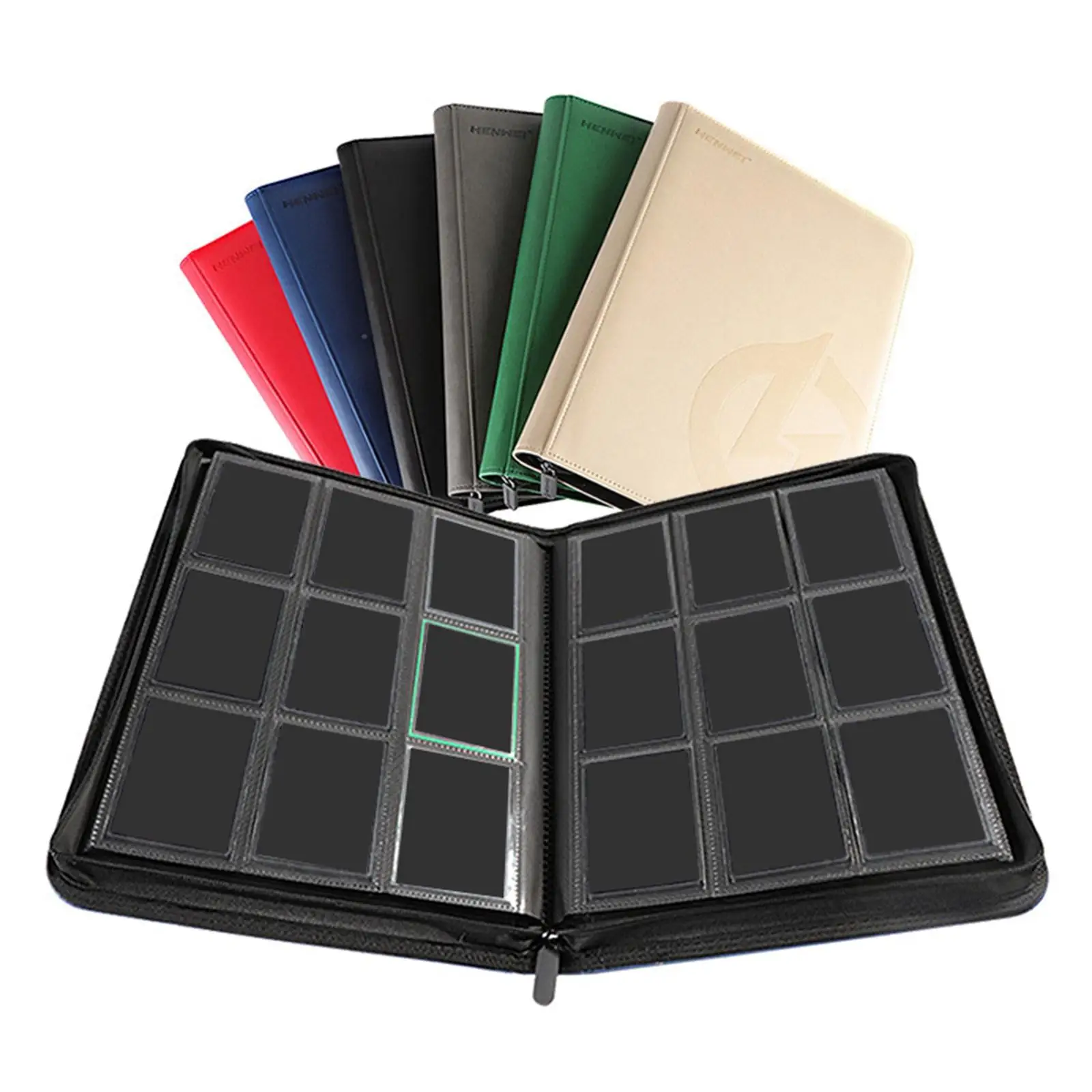 Carpeta con cremallera para tarjetas coleccionables tipo álbum - imagen 3