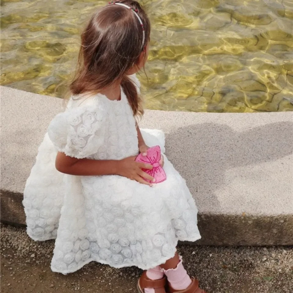 KS vestido de princesa con tul y lentejuelas para niñas verano - imagen 2