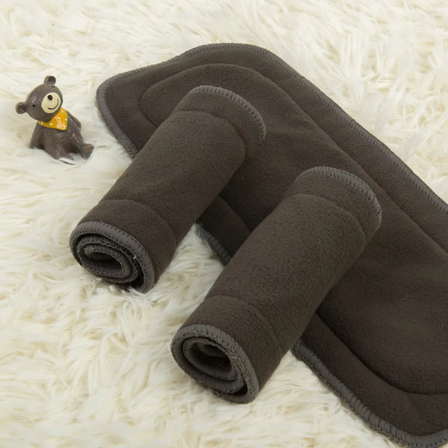 ALVABY Inserto absorbente de carbón de bambú para pañal reutilizable - imagen 2