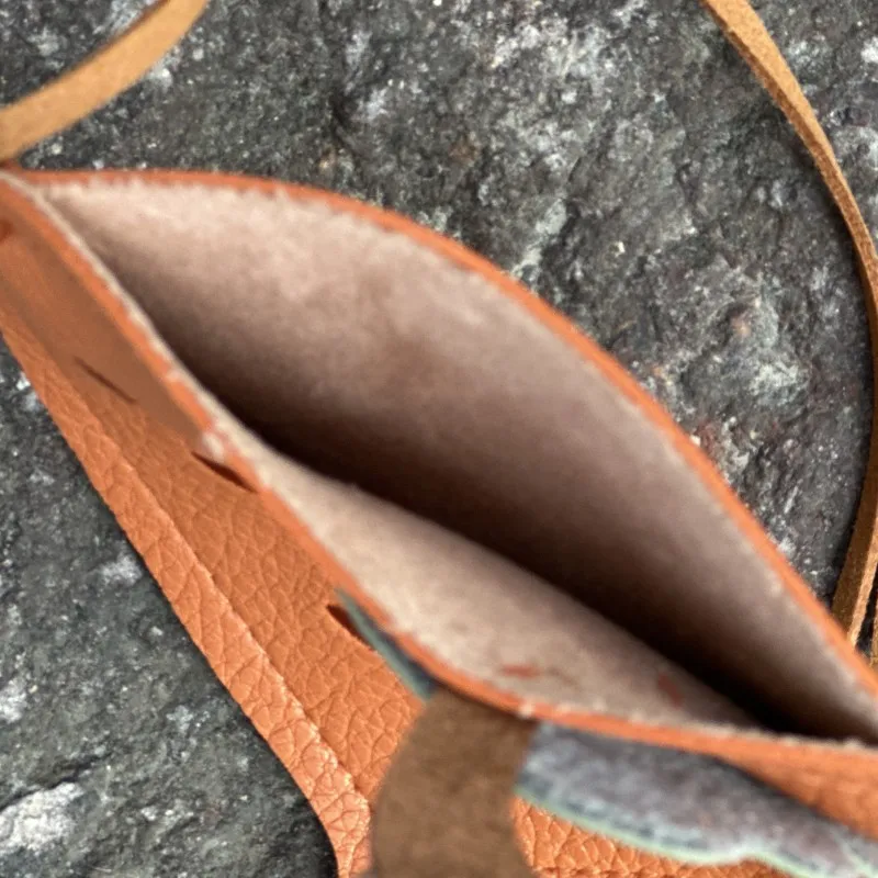 Bolso bandolera niña con diseño de fruta y calabaza - imagen 5