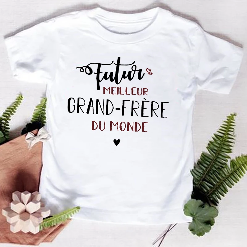 Camiseta futuro hermano mayor para niño - Anuncio de bebé original - imagen 5