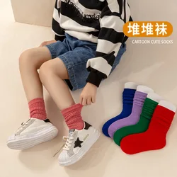 Calcetines tobilleros de algodón suave y transpirable para niños
