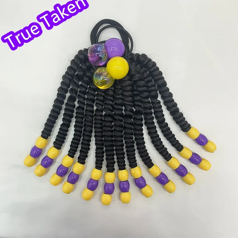 Coletas personalizadas para niños con extensión de cola de caballo trenzada - imagen 4