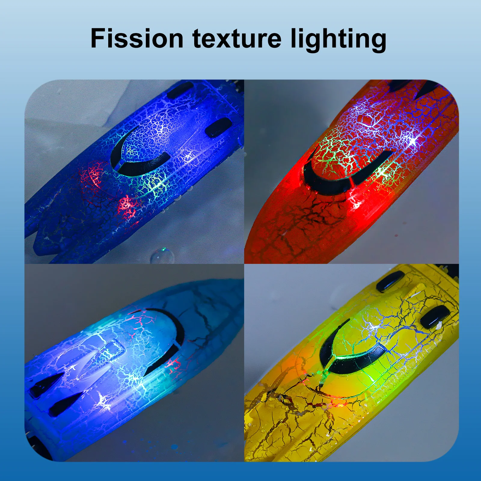 RC Baots lancha de control remoto ligera para piscinas con mando - imagen 5