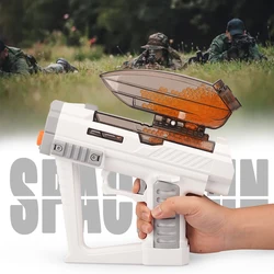 Starship pistola de juguete eléctrica recargable con gafas