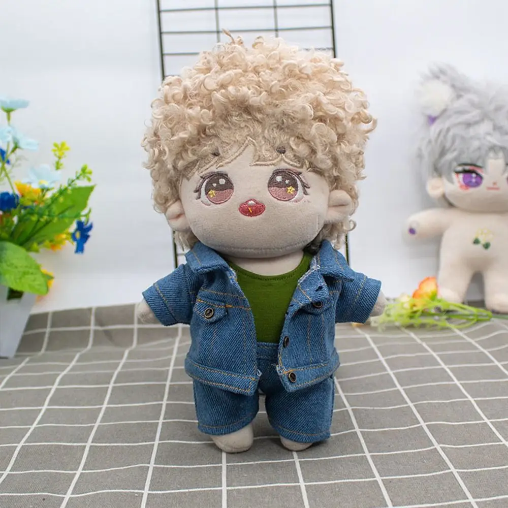Conjunto vaquero para muñecas BJD – Camiseta y pantalón - imagen 3
