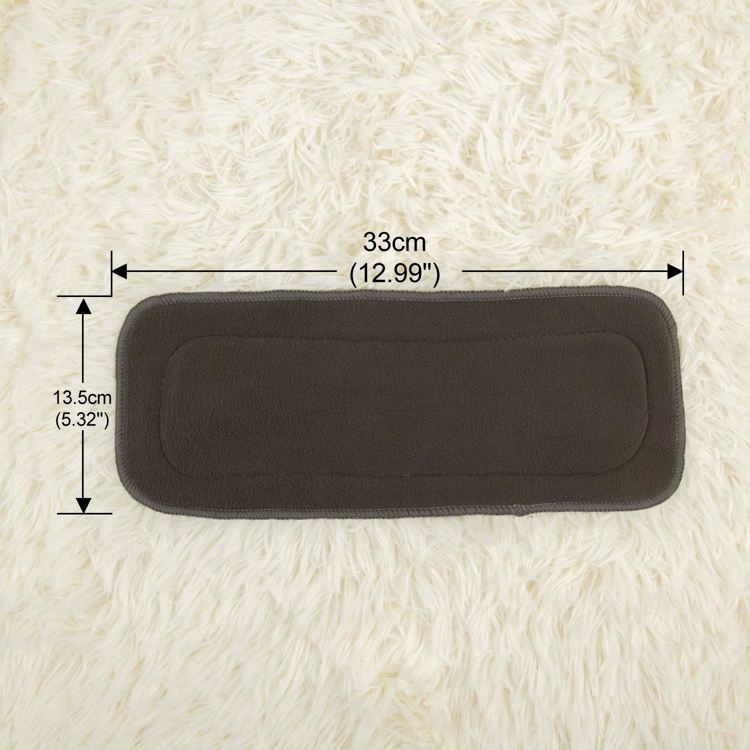 ALVABY Inserto absorbente de carbón de bambú para pañal reutilizable - imagen 5