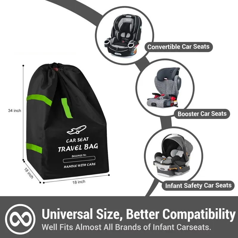 Bolsa para cochecito de bebé Oxford de almacenamiento y viaje - imagen 2