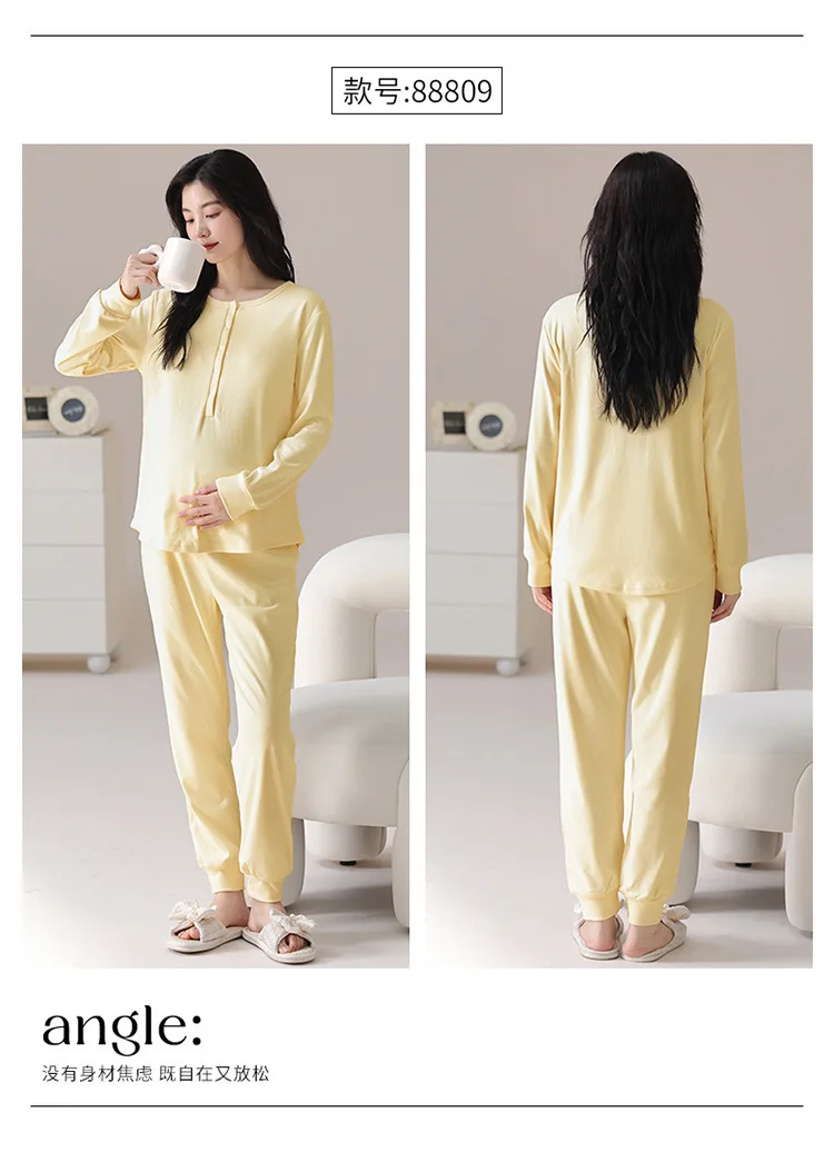 Pijama posparto con diseño holgado y cómodo