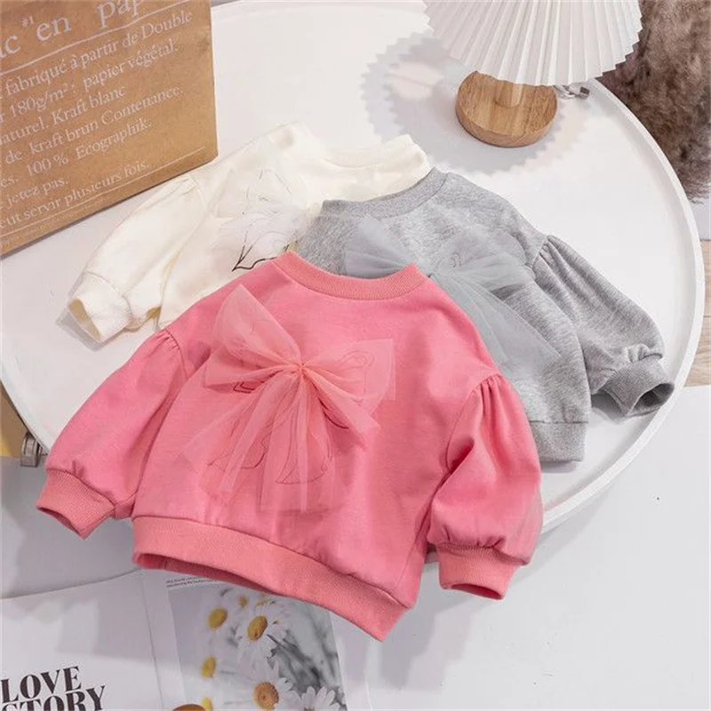 Jersey con pajarita de algodón para niño – Primavera y otoño - imagen 2