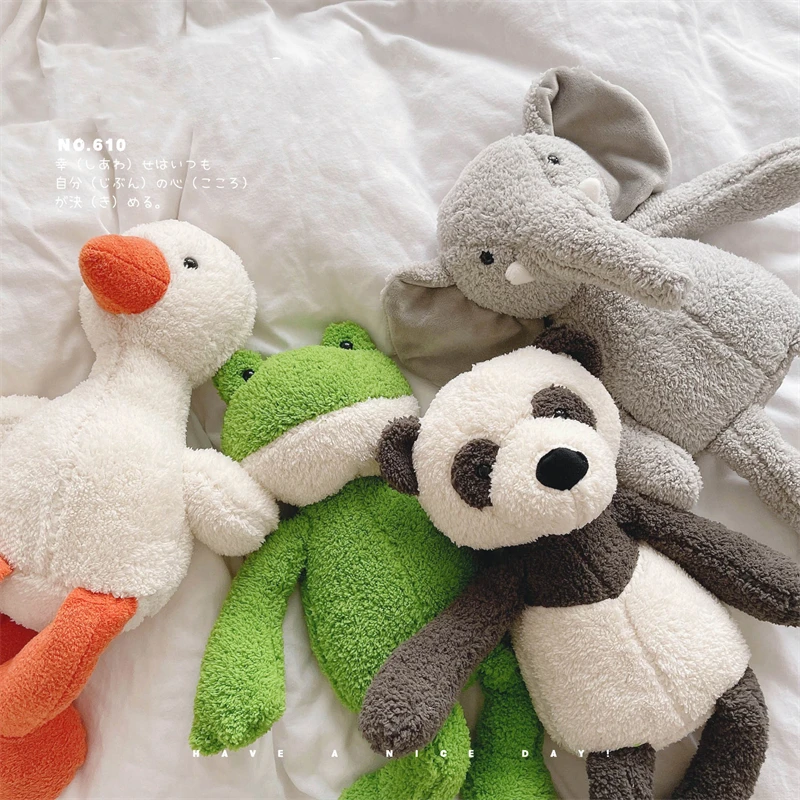 Peluche Panda de patas largas abrazable para niños - imagen 4