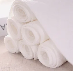 Pañales reutilizables de algodón lavables – Transpirables y absorbentes