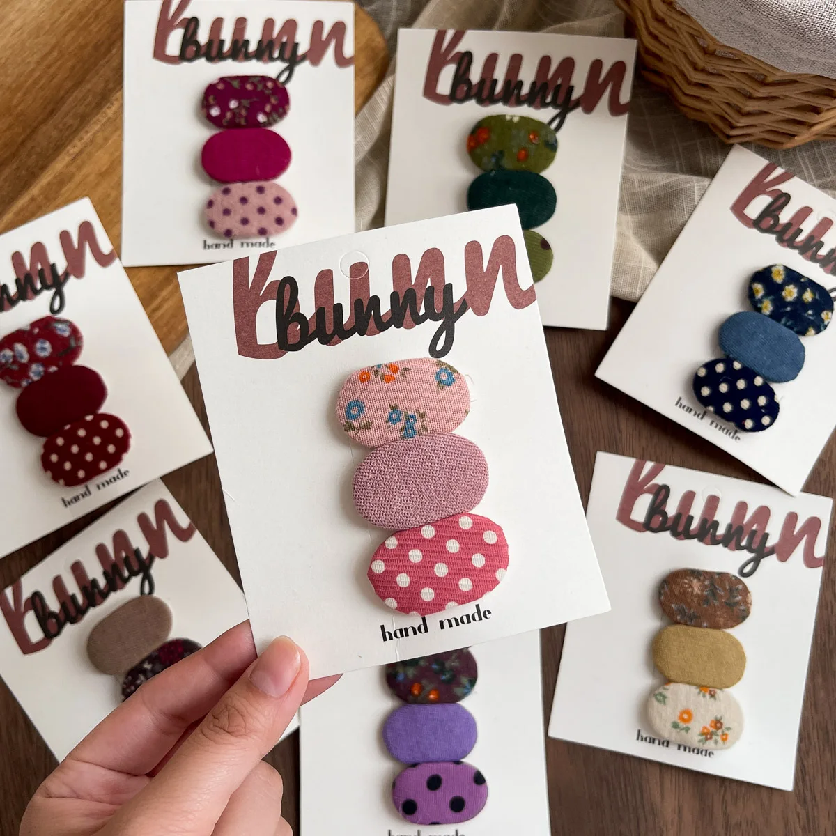 Pinzas dulces coreanas para pelo infantil