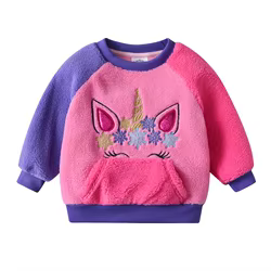 DXTON Sudadera de invierno con bolsillo y forro polar grueso