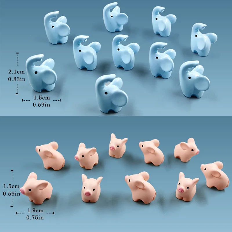 Figuras de animales para jardín decoración infantil estilo bosque - imagen 2