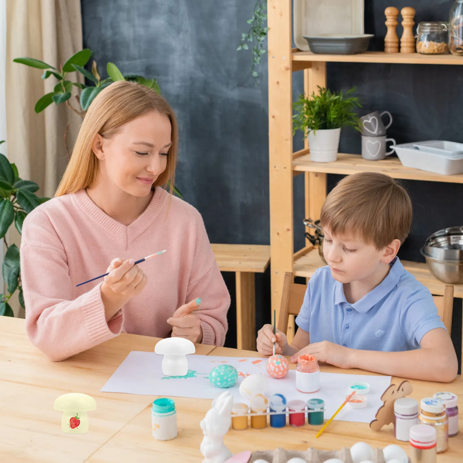 Modelos de hongos de espuma para manualidades infantiles - imagen 4
