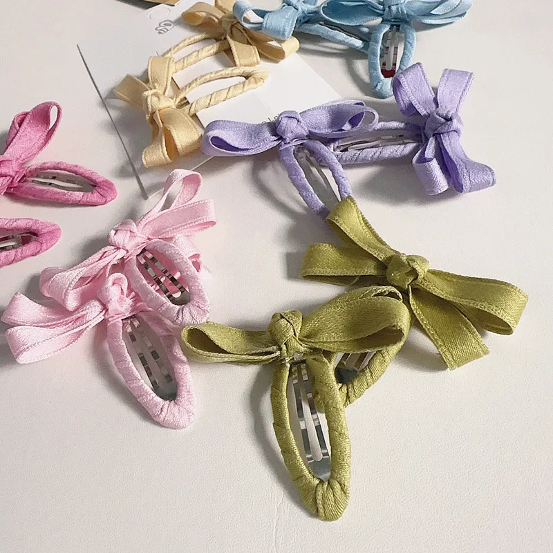 Clips de pelo arco para niña – Tono caramelo - imagen 4