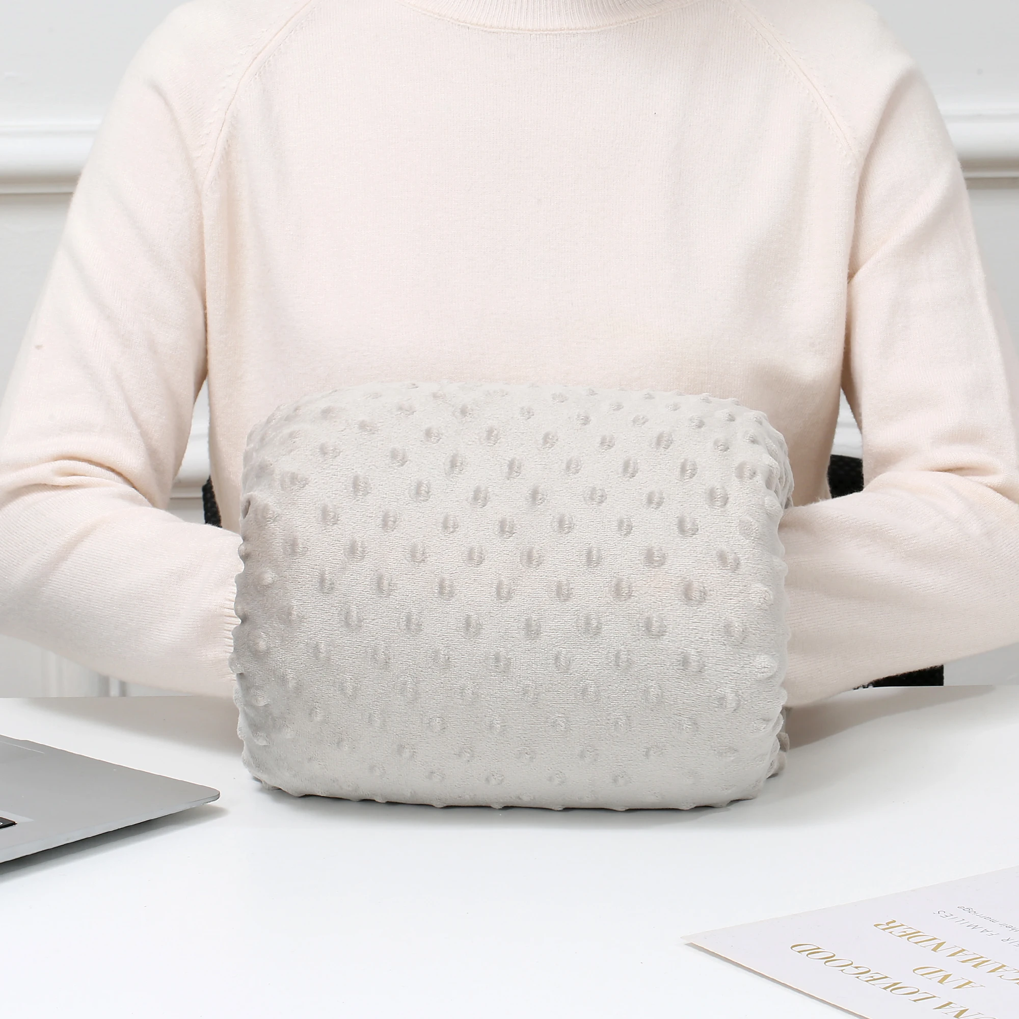 Almohada de lactancia multifunción para brazo y cuna cómoda - imagen 3