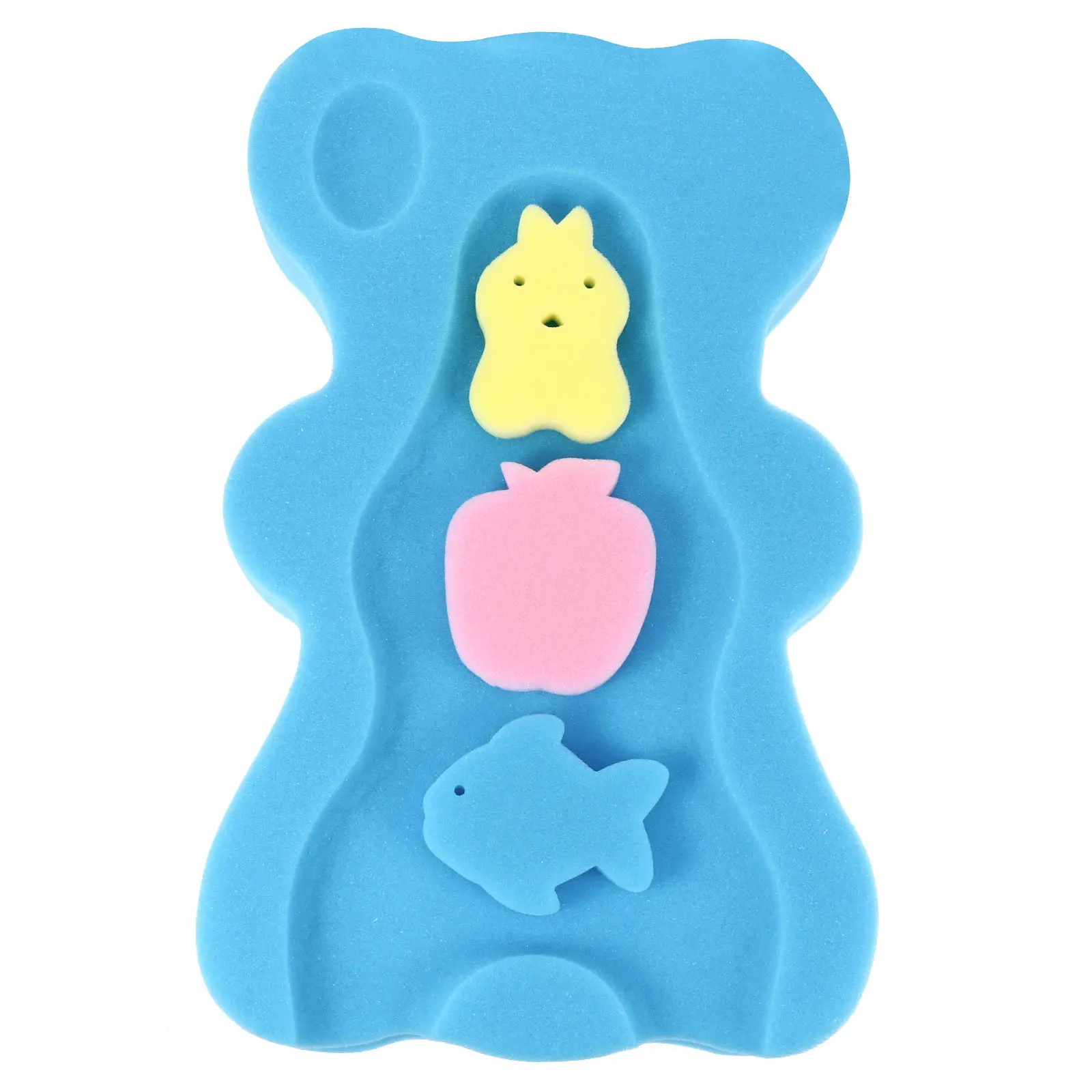 Esponja de baño antideslizante con soporte para recién nacidos - imagen 3