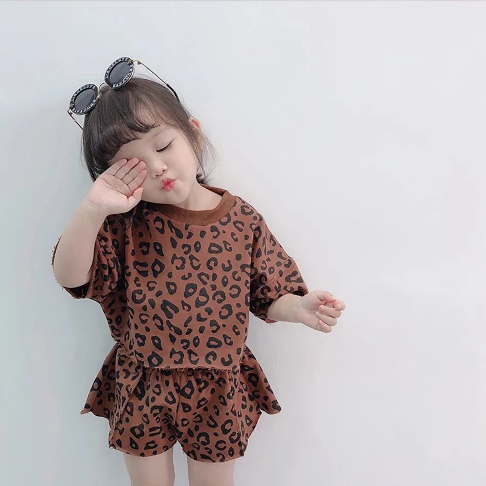Conjunto bebé leopardos 2 piezas verano - camiseta y pantalones cortos - imagen 5