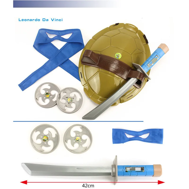 Máscara y diseño inspirado en Tortuga Ninja