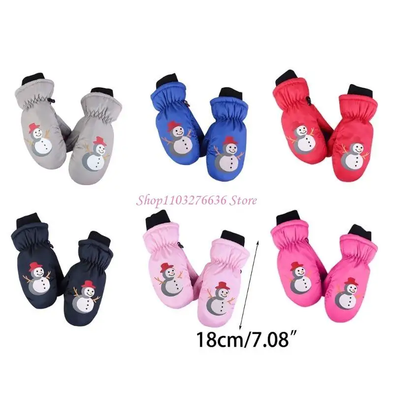 R6FD guantes de esquí infantiles para invierno, niños térmicos - imagen 5