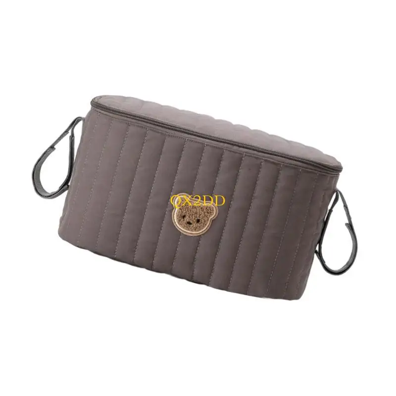 Bolsa organizadora para cochecito con fácil fijación y gran espacio