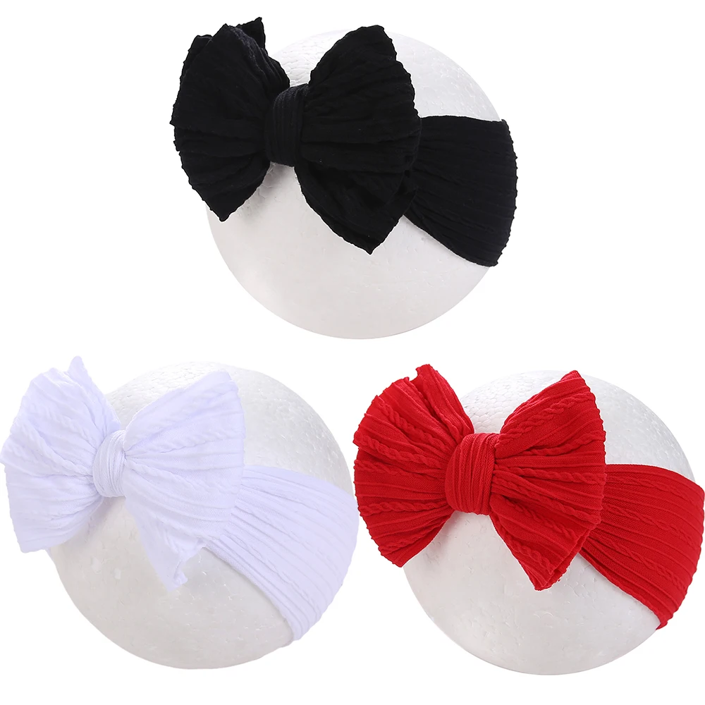 Diadema elástica nailon rojo bebé – Accesorio Navidad - imagen 4