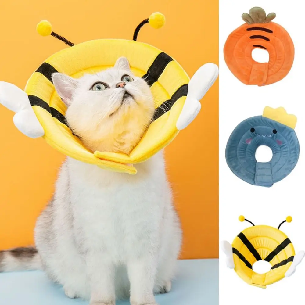 Collar isabelino para gatos y perros pequeños con forma de abeja - imagen 3