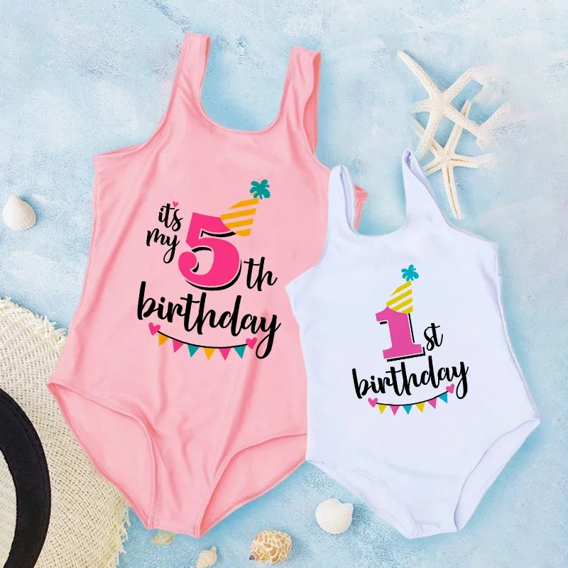 Bañador niña una pieza princesa para fiesta en piscina - imagen 3