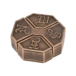 Rompecabezas de metal IQ creativo – Juego para niños y adultos