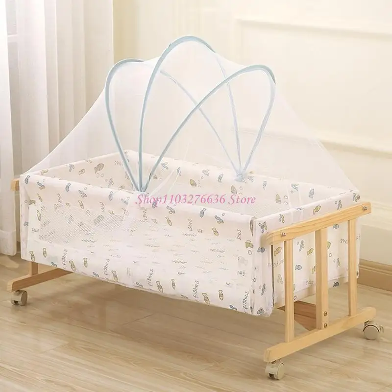 Mosquitera universal para cuna y cama de bebé, red ventilada - imagen 3