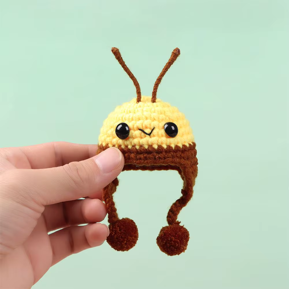 Sombrero miniatura decorativo para casa de muñecas 1:12 - imagen 2