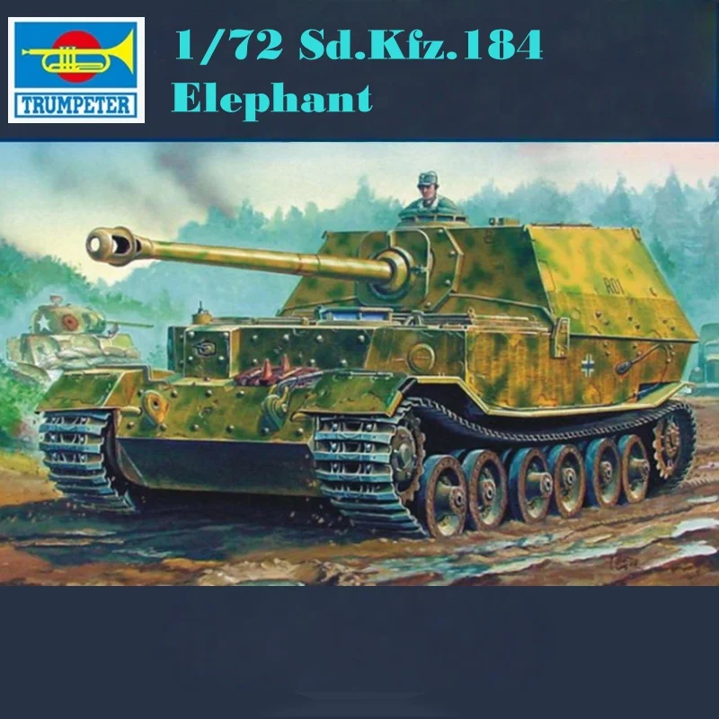 TRUMPETER Elephant – Kit de modelismo militar 1/72 para construir - imagen 2