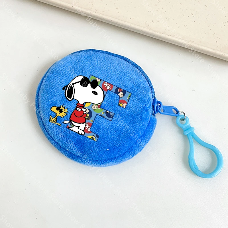 Monedero infantil con cremallera Snoopy y llavero - imagen 3
