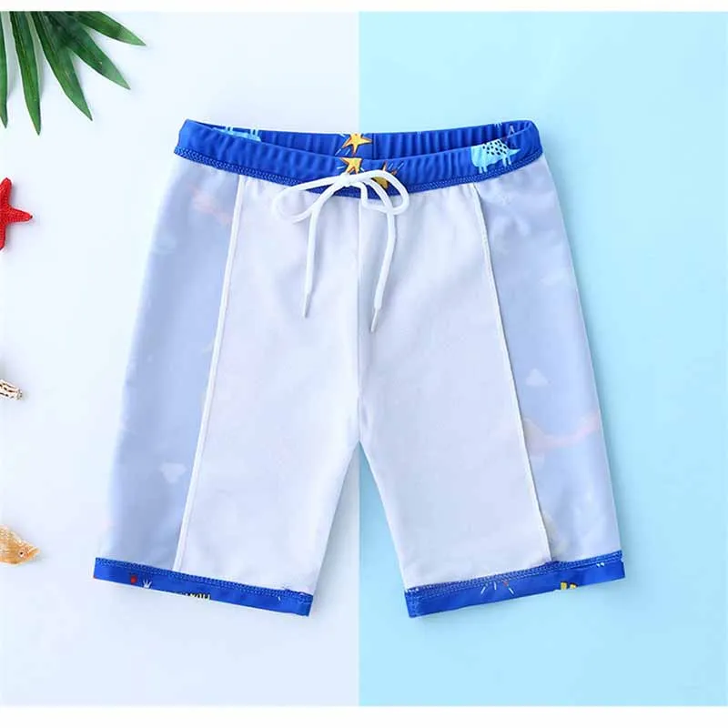 Traje de baño infantil de secado rápido, estilo playa separado - imagen 5
