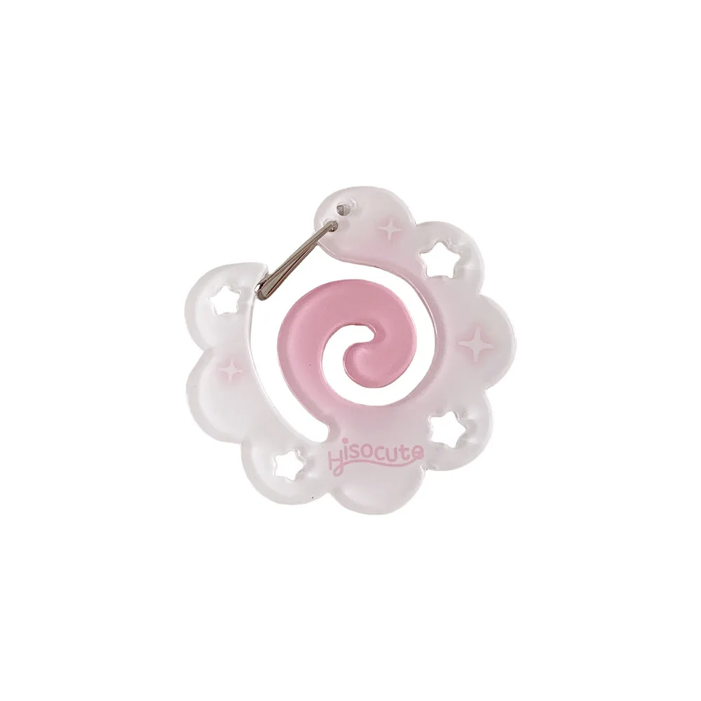 Llavero Kawaii de acrílico con forma de estrella para bolso - imagen 2