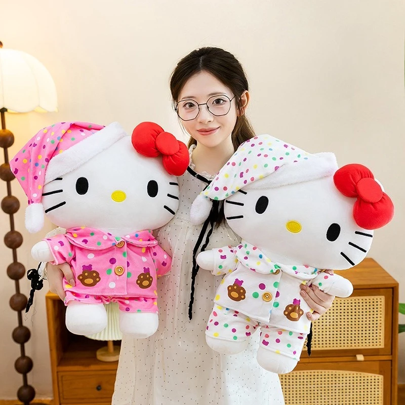 Hello Kitty de Sanrio peluche suave para niños y regalos - imagen 2