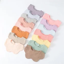 Babero de algodón suave para bebé – absorción máxima y cómodo