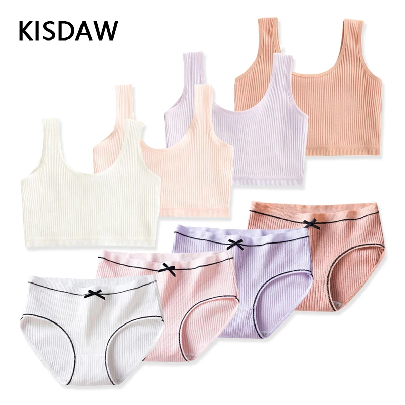 Ropa interior infantil de algodón para niñas y niños - imagen 2