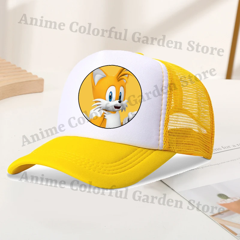Gorra de béisbol Sonics infantil con diseño anime y visera - imagen 4