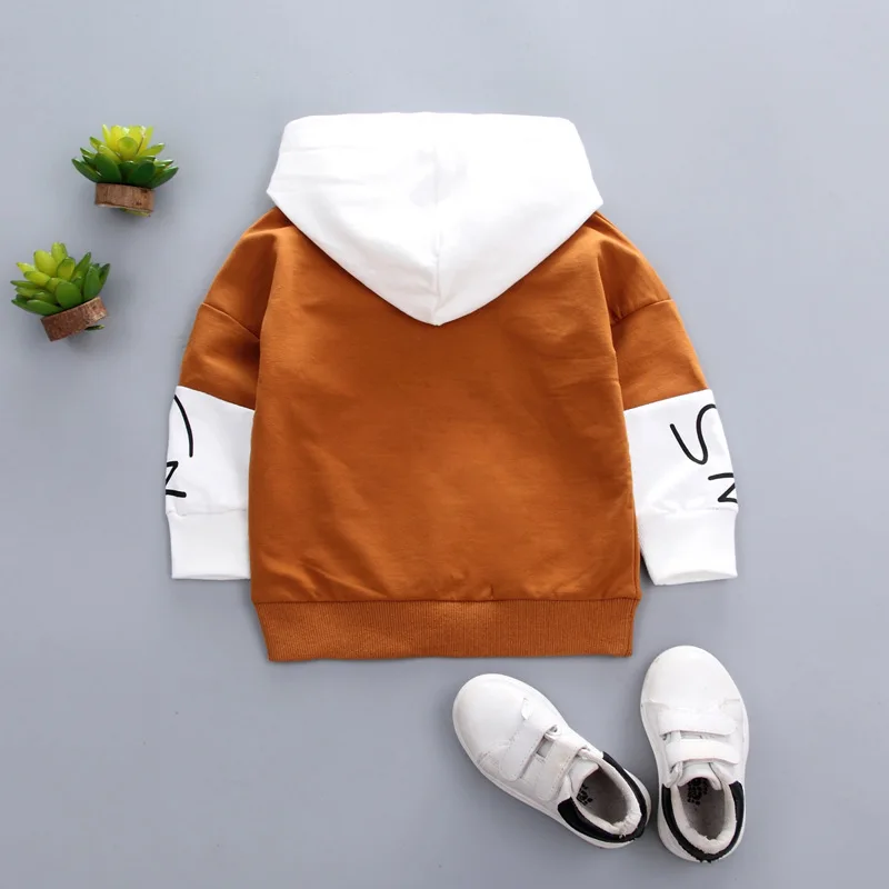 Sudadera con capucha infantil para bebé – moda primavera y otoño