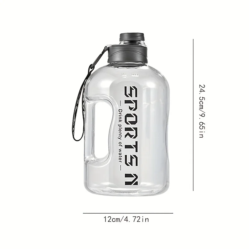 Botella de agua unisex para hidratación diaria y deportes